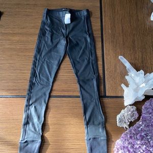 David Lerner tights faux leather tights